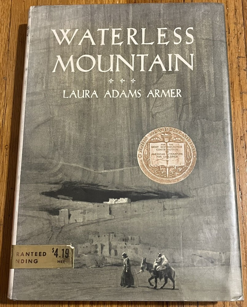 WATERLESS MOUNTAIN : by Laura Adams Armer : hbdj : vintage
