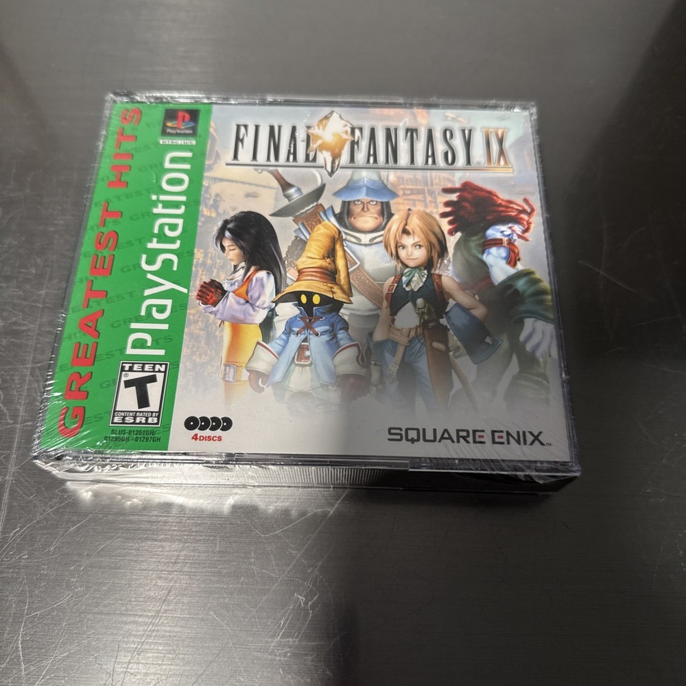 Final Fantasy IX Greatest Hits - PlayStation 1 - PS1 - New - Sealed