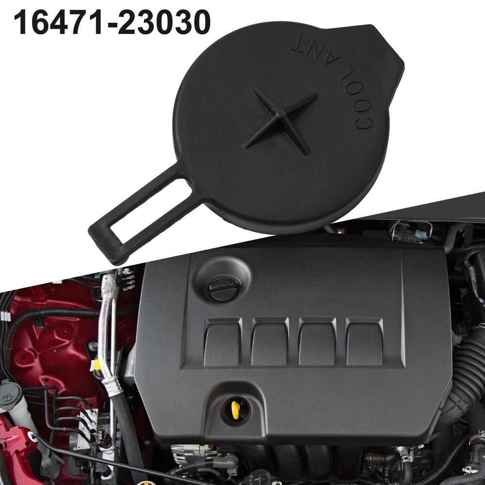 1x Engine Coolant Reservoir Cap For Toyota 14-19 For Yaris 06-19 #1647123030
