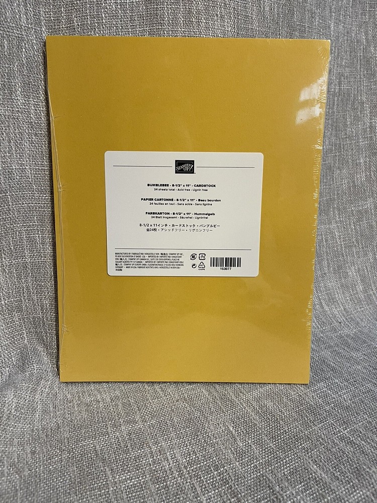 Stampin' Up! Card Stock 8 1/2” X 11”. Cherry Cobbler,  NIP Red Christmas Holiday