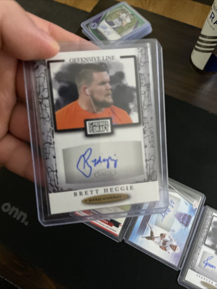 2021 Sage Premier Draft - Autographs Brett Heggie #A57 (AU, RC)