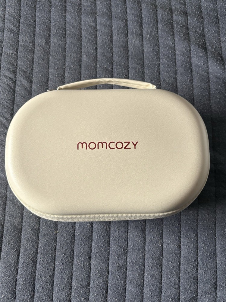 Momcozy M6 Double Wearable Breast Pump - White and Pink Open Box