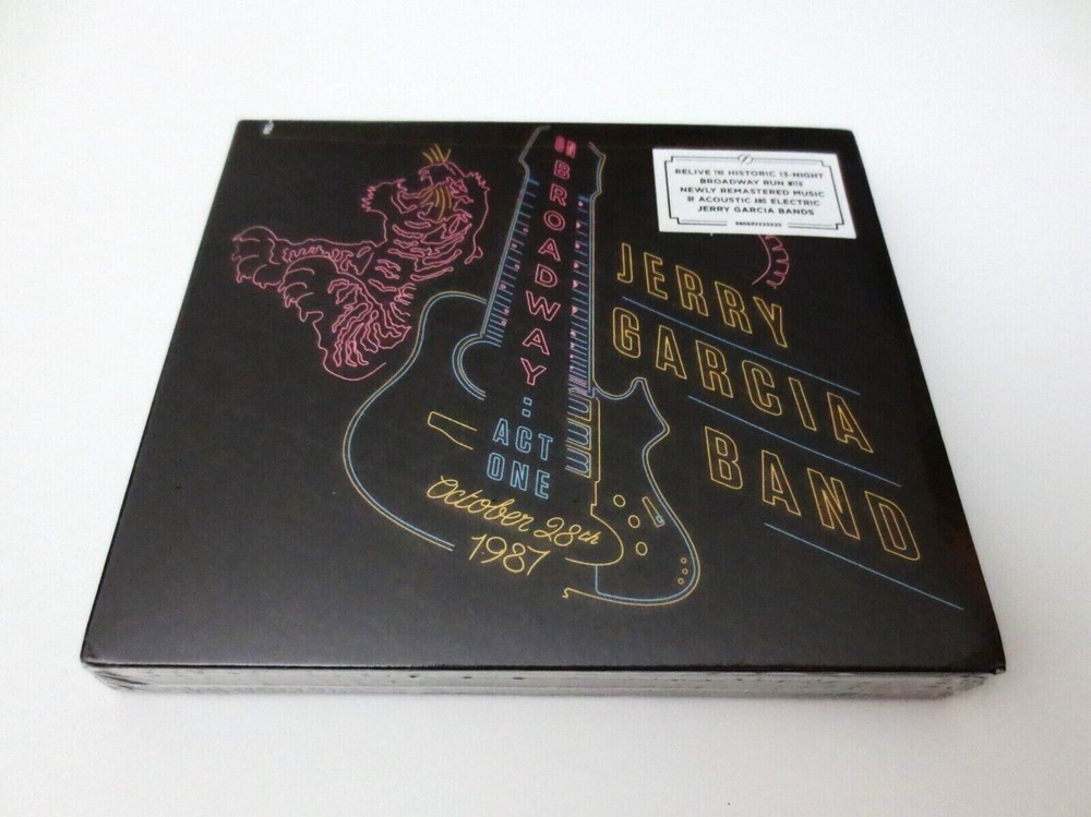 Jerry Garcia Band Live on Broadway Oct 28 1987 3-CD Set JGB Grateful Dead