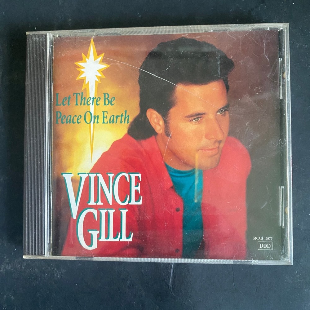 Vince Gill – Let There Be Peace On Earth CD 1993 Christmas Country MCA