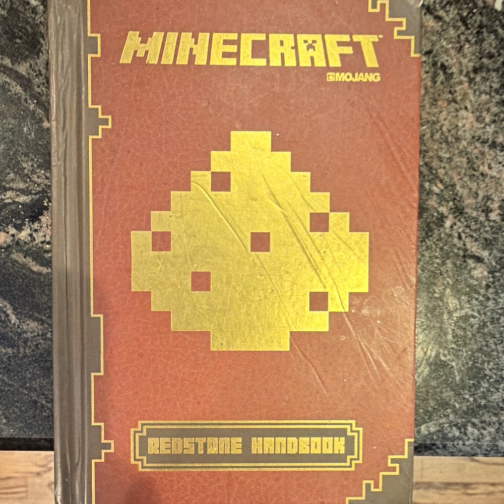 Minecraft Redstone Handbook Official Mojang Book by Scholastic 2014 Hardcover