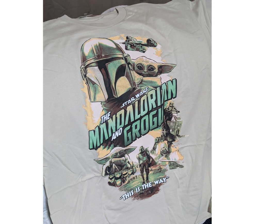 NEW - The Mandalorian and Grogu 2026 Movie Merch reprint T-Shirt