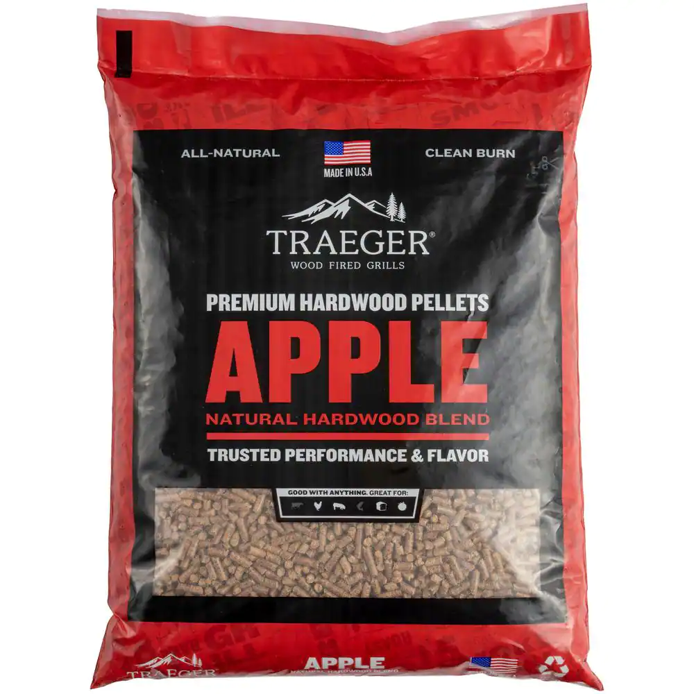 Apple All-Natural Wood Grilling Pellets (20 Lb. Bag)