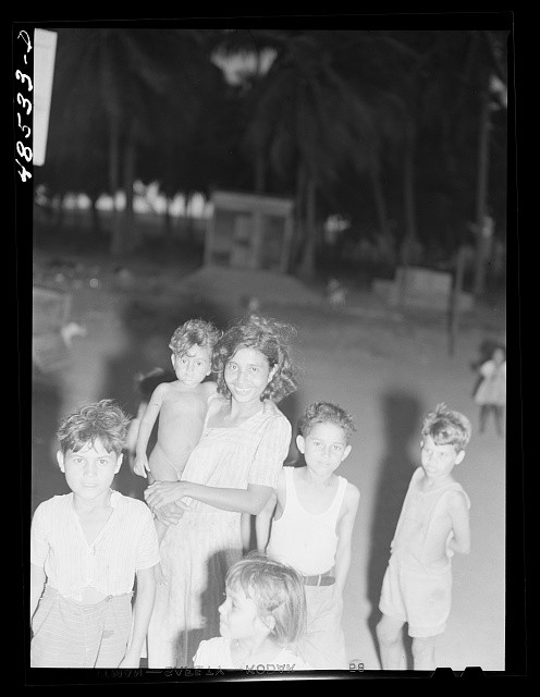 Photo:1930s Children Group Beach Night Photo California