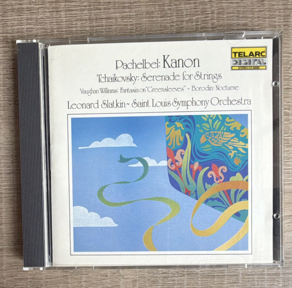 Leonard Slatkin St. Louis Symphony Pachelbel Kanon Telarc CD-80080 CD 1983
