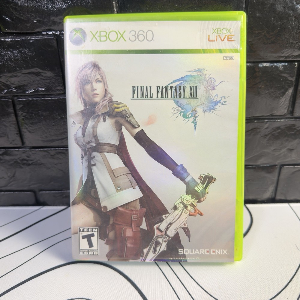 Final Fantasy XIII 13 (Microsoft Xbox 360, 2010) - Complete CIB, TESTED WORKING