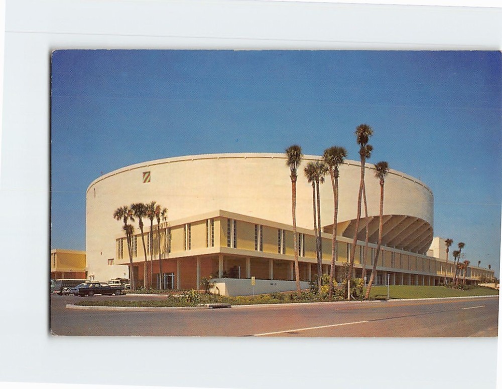 Postcard Bayfront Center St. Petersburg Florida USA