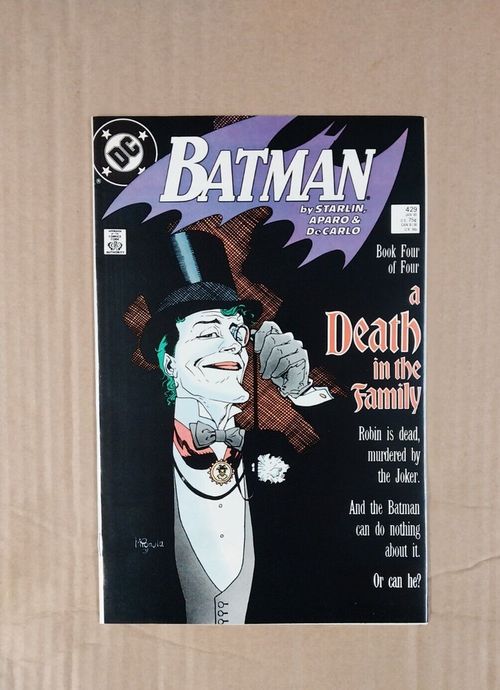 Batman #429 (DC Comics 1989) 9.2 NM- condition