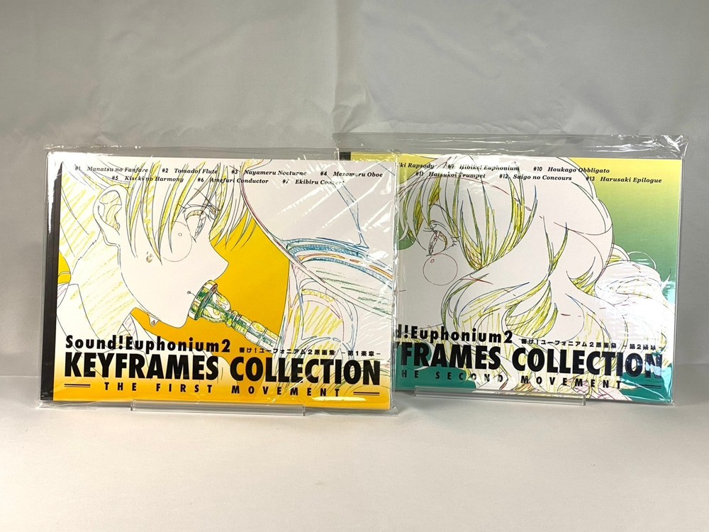 Hibike SOUND Euphonium 2 KEYFRAMES collection Art book Set 1 & 2 Kyoto Animation
