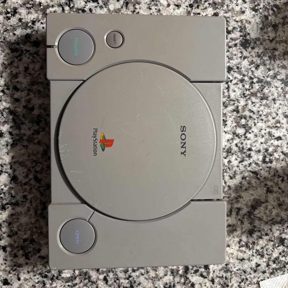 Sony PlayStation 1 PS1 Console & Controller Only (5501) System Tested Works OEM