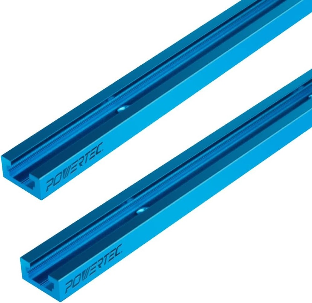 71118 24Inch Double-Cut Profile Universal T-Track with Predrilled Mounting Holes