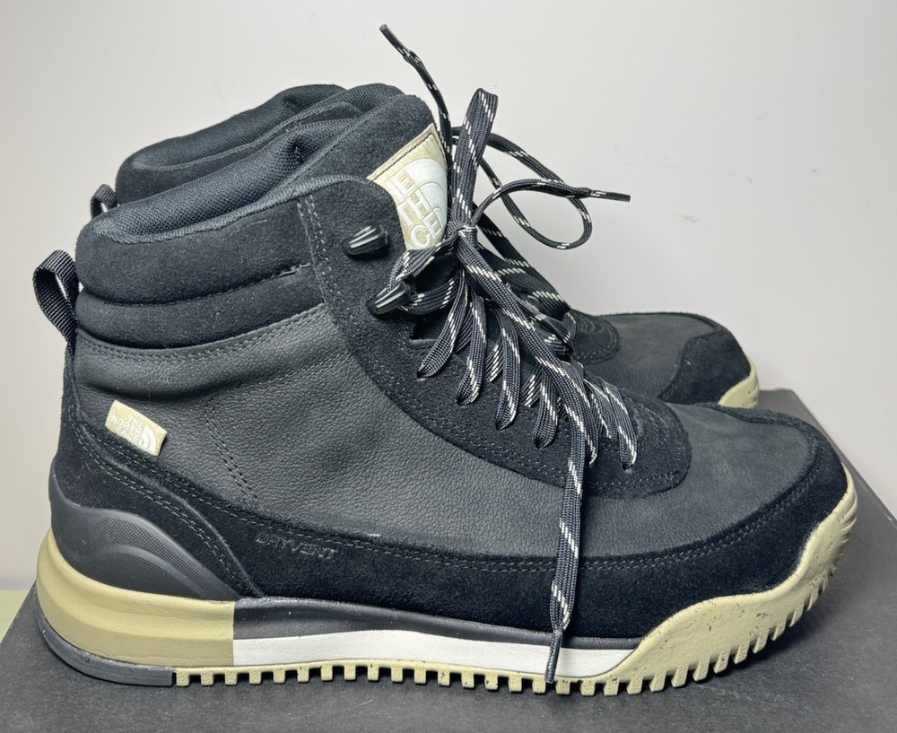 The North Face Back-To-Berkeley III WP Boots Men's TNF Black Flax US 10