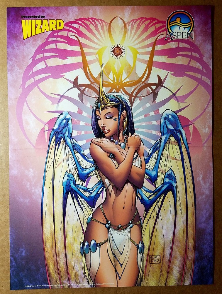 Michael Turner Grace Aspen Comics Poster Artwork Print Collectible