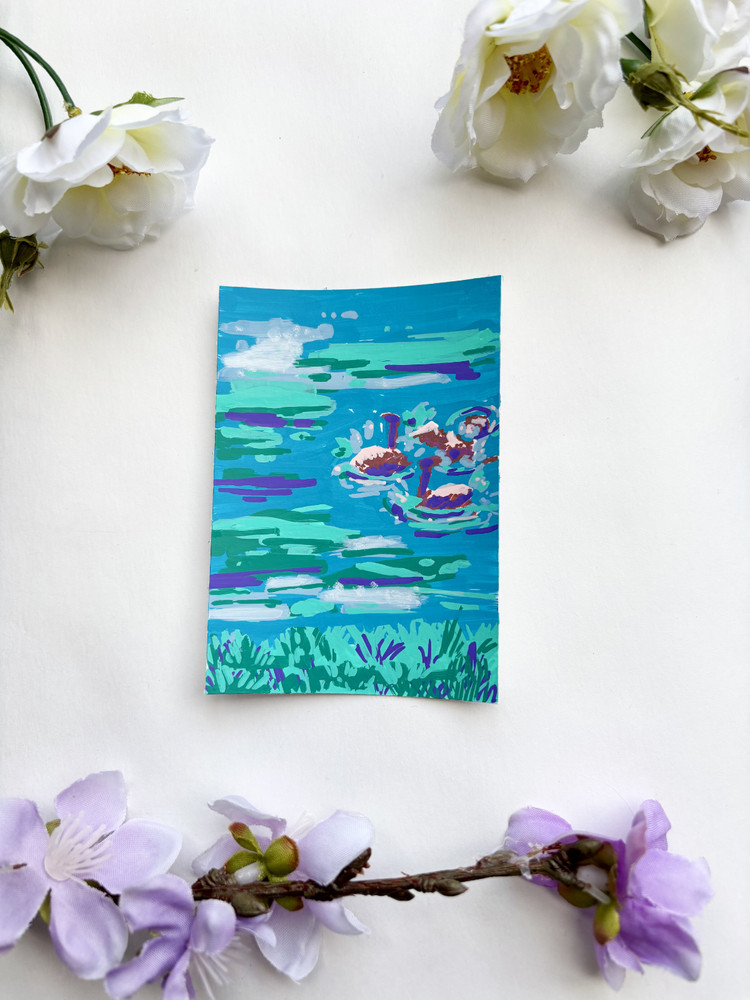 ACEO Original Art Trading Card 