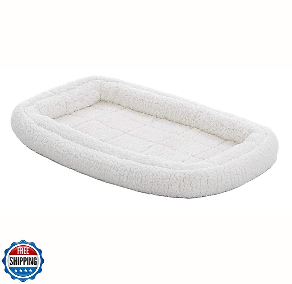 MidWest Homes for Pets 54-Inch Double Bolster Dog Bed Ideal for Giant Breeds