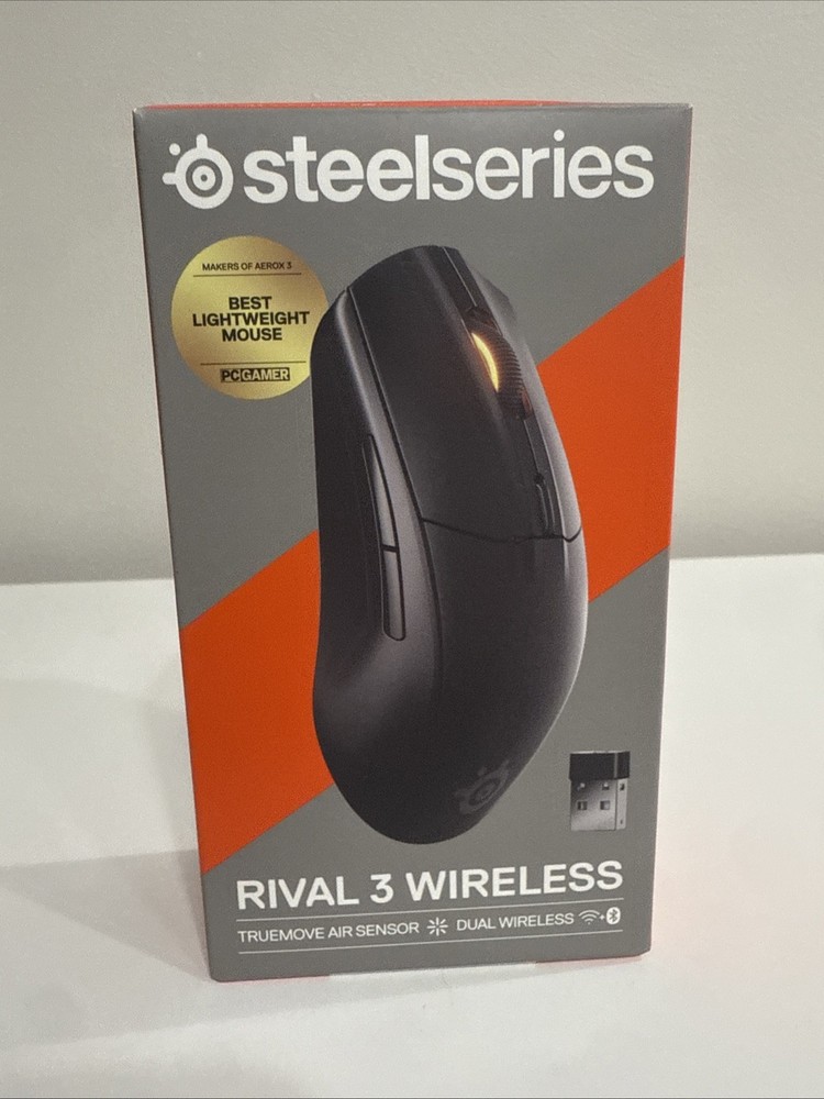 SteelSeries Rival 3 Wireless Gaming Mouse in Black