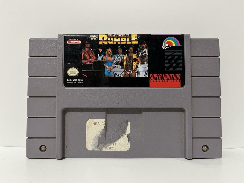 WWF Royal Rumble (Super Nintendo Entertainment 1993) Authentic Tested SNES