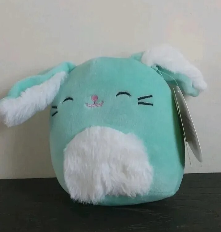 Squishmallows Sammy 5 inch Mint Bunny Easter 2021 New With Tags Plush
