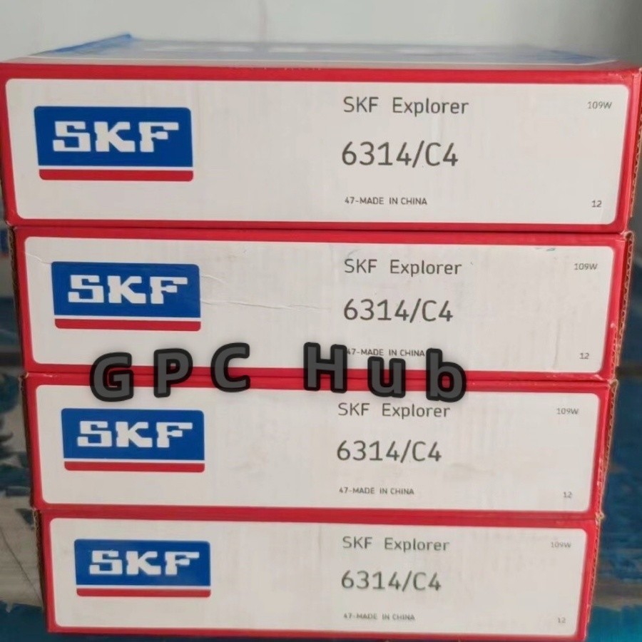 1PC NEW SKF 6314/C4 single row deep groove ball bearing  Fast shipment
