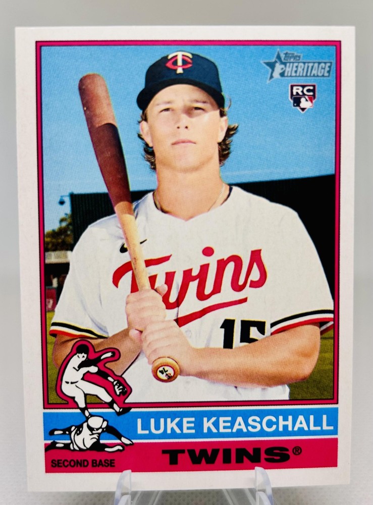 2025 Topps Heritage #614 Luke Keaschall
