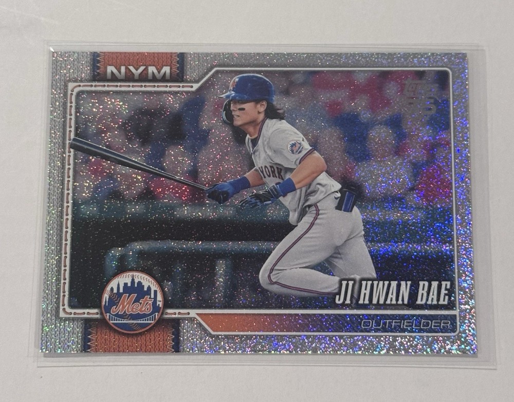 2026 Topps Series 2 Ji Hwan Bae Sand Glitter Foil #563 New York Mets