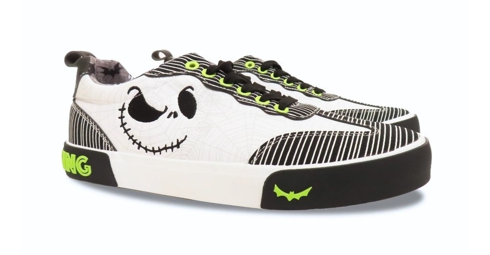 Nightmare Before Christmas New Sz 9  Men’s Low Top Laced Sneaker Tennis Shoes