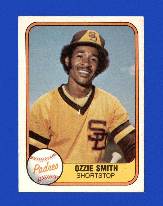 1981 Fleer Set-Break #488 Ozzie Smith EX-EXMINT *GMCARDS*Consign with Greg Morris Cards