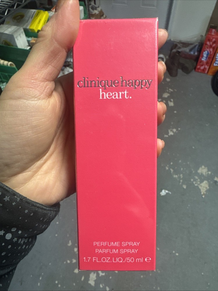 Clinique Happy Heart Perfume Spray. 1.7 fl. oz. / 50 ml. New. Sealed.