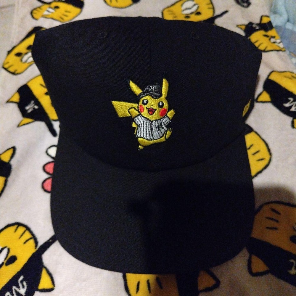 Pokemon 2026 Marines Flagship Pikachu Collaboration Black Cap