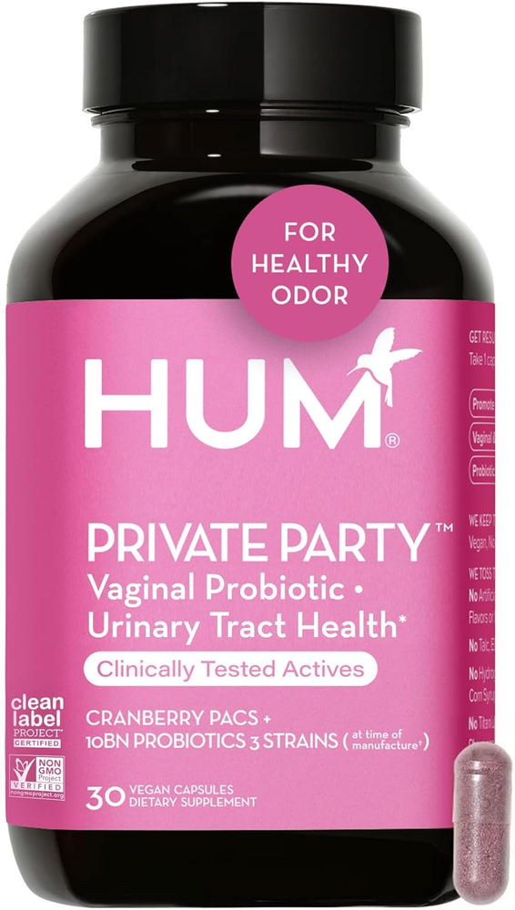 Private Party - Vaginal Probiotics for Women'S Health, Ph Balance Supplement, an