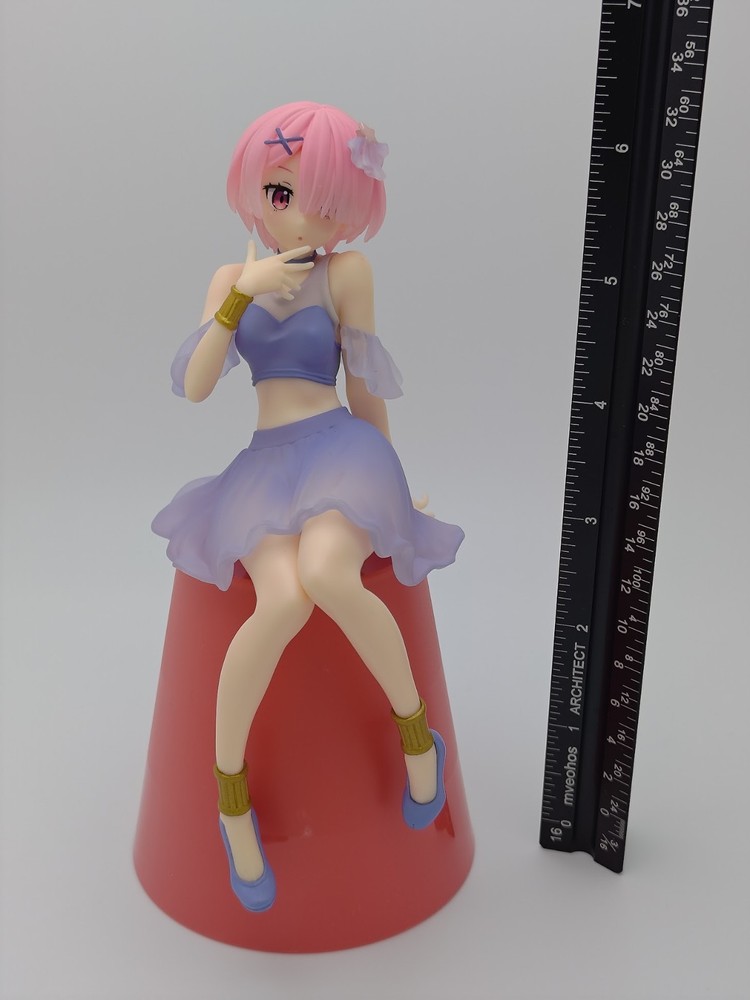 Re:Zero Ram Noodle Stopper Figure Twinkle Party FuRyu Prize Loose