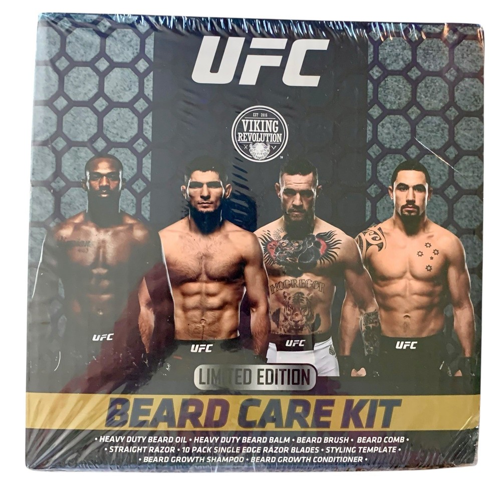 UFC Limited Edition Beard Care Kit New, Sealed