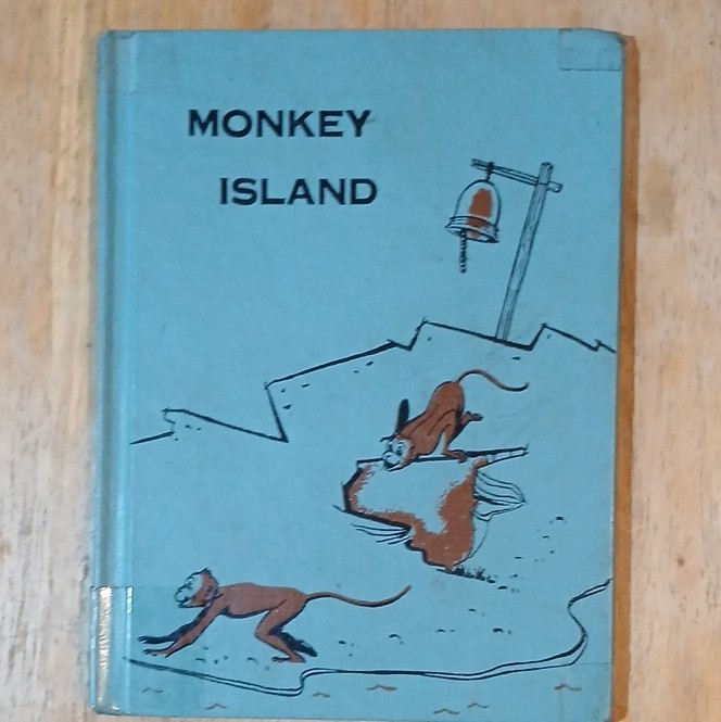 Benefic Press Monkey Island Sarah Derman HC 1957 Pretty Bird Illus Signed