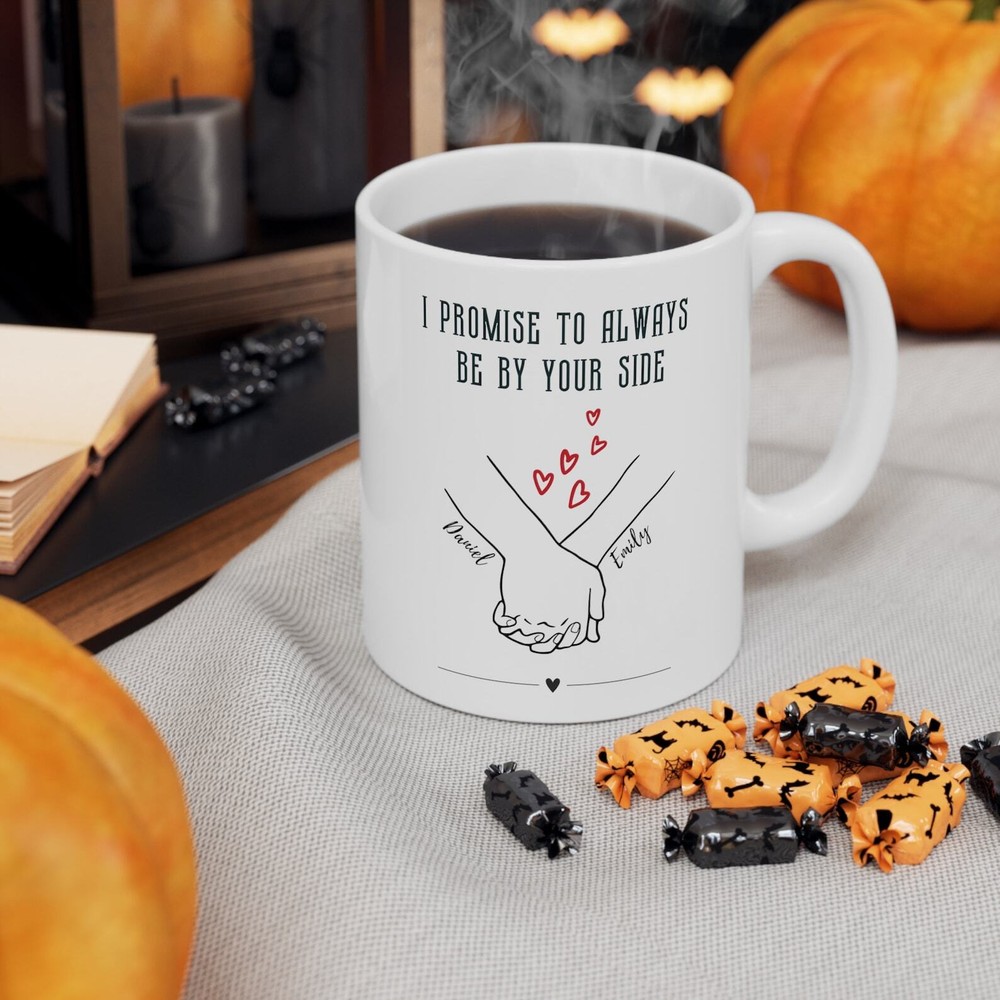 Custom Engraved Mug for Boyfriend - Valentine's & Anniversary Gift for Him