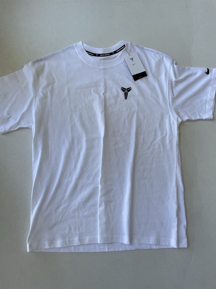 NWT Nike Kobe Mamba Mentality White T Shirt Men Size Large Basketball