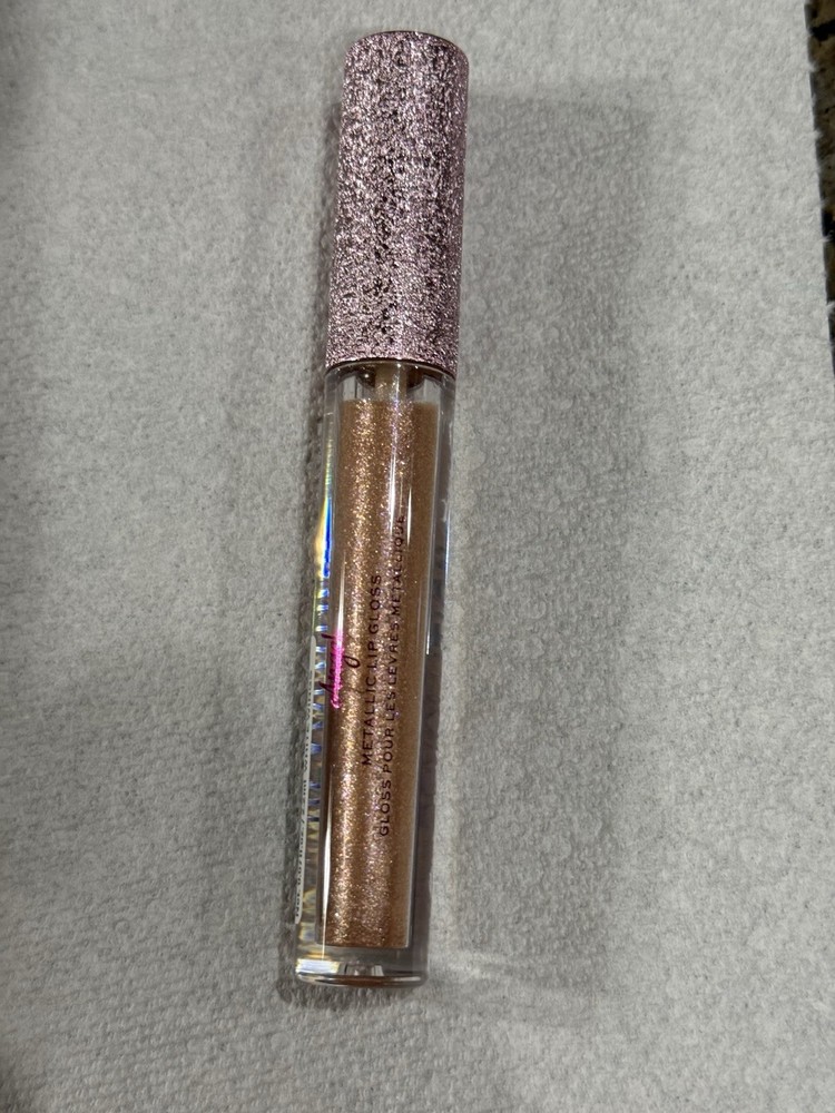 Revolution Angels Metallic Rose Gold Shimmer Lip Gloss (White wings)