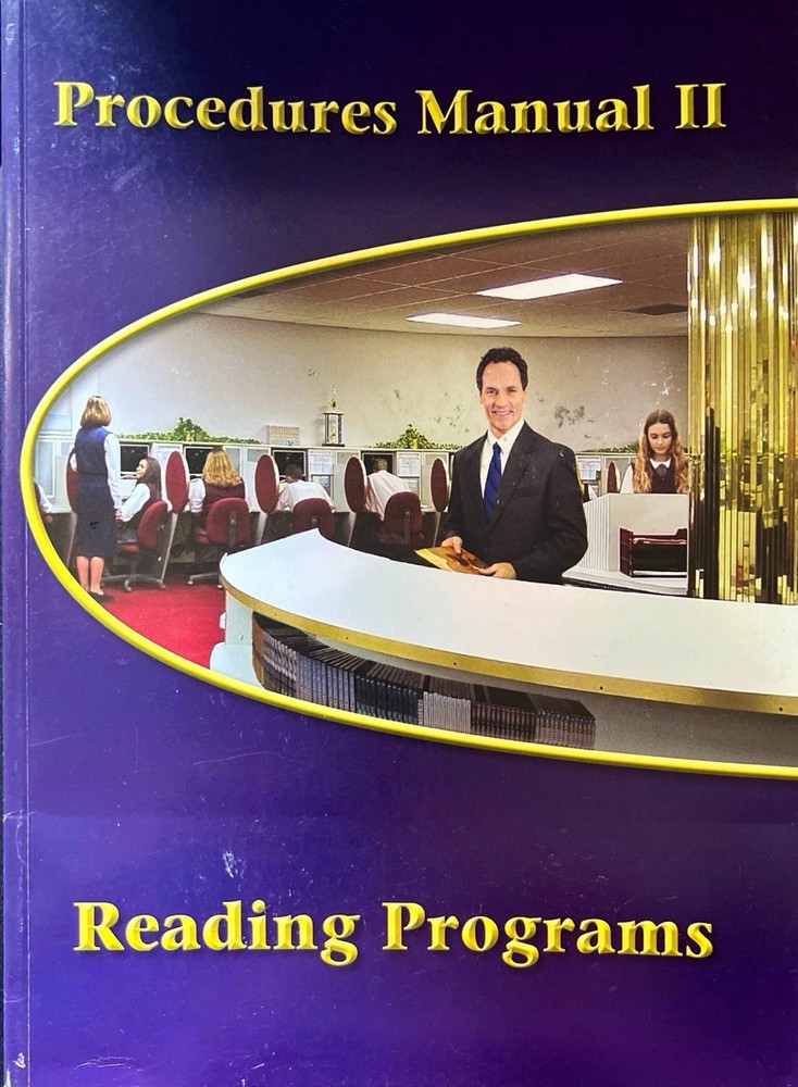 Procedures Manual II / Reading Programs / Paperback  Book