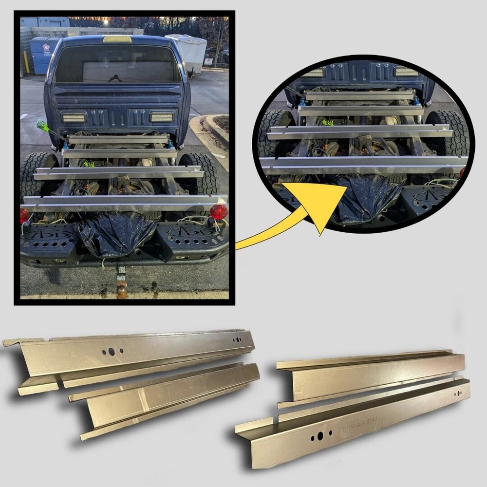 2004-2014 Ford F150 Pre-Drilled 4PC Bed Support Crossmembers Kit