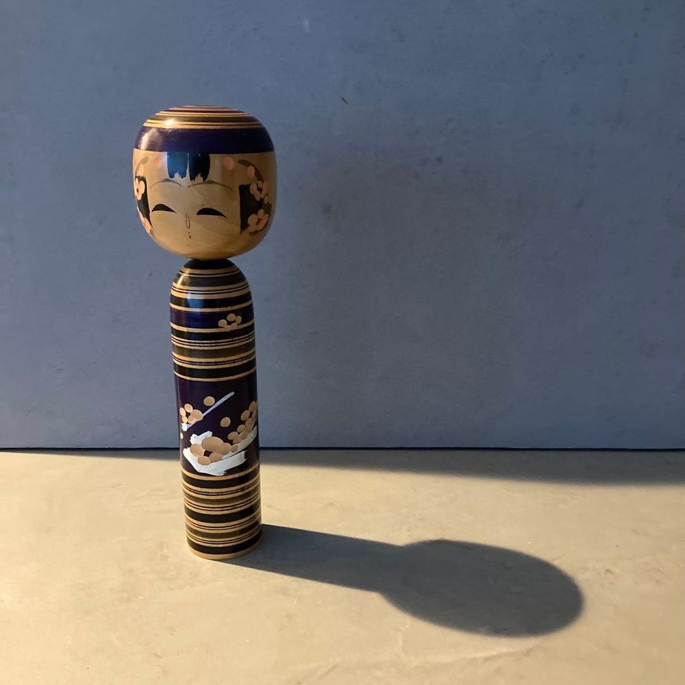 Hidezuki Kokeshi Doll Showa Retro Vintage Traditional Craft c-36