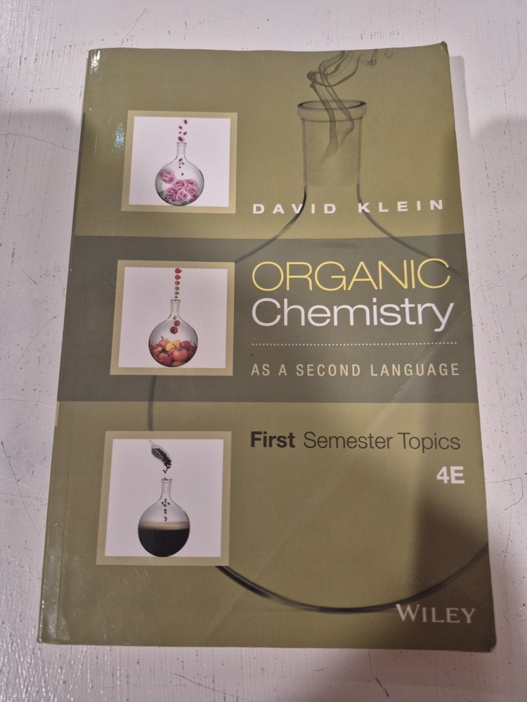 Organic Chemistry As a Second Language: First Semester Topics - Paperback - GOOD