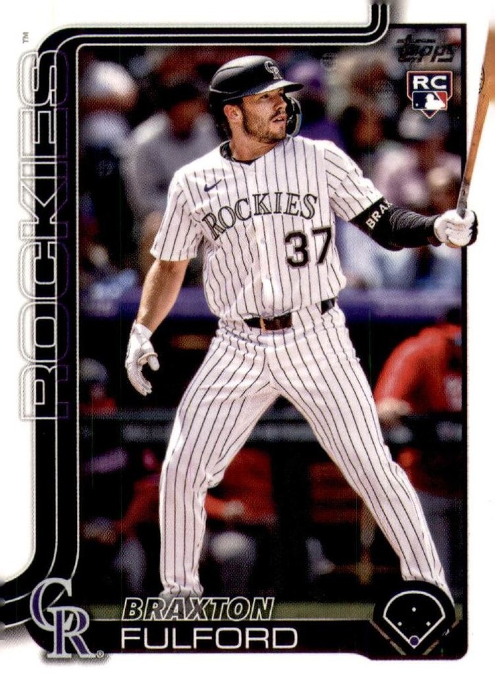 2025 Topps Update Series - Braxton Fulford #US123 (RC)