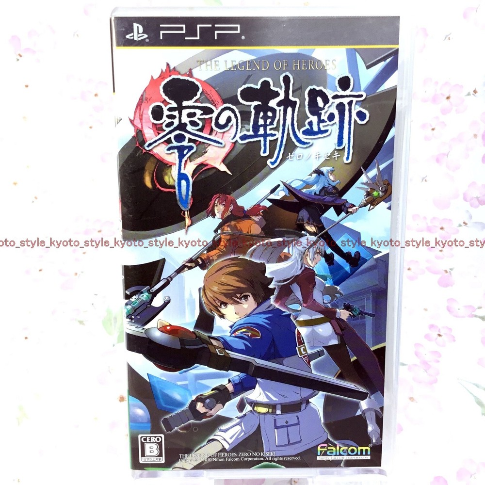 USED PSP PlayStation Portable eiyuu Densetsu zero no kiseki 25164 JAPAN IMPORT