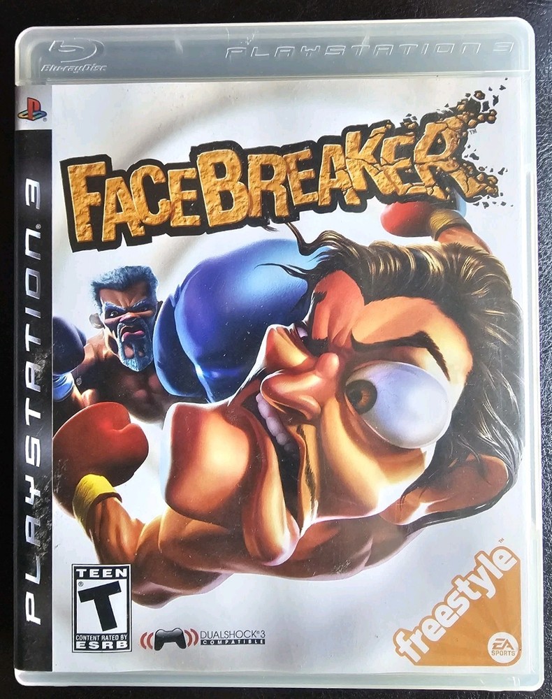 FaceBreaker (Sony PlayStation 3, 2008) PS3 CIB Complete w/ Manual Tested