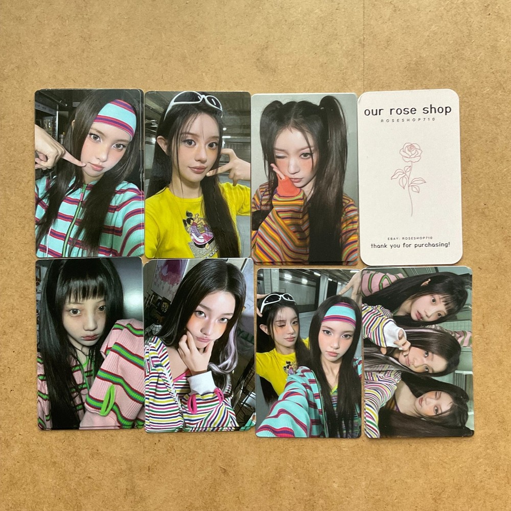 ILLIT bomb 3rd Mini Album Weverse Shop TIMA Award Jellyous LD Official Photocard