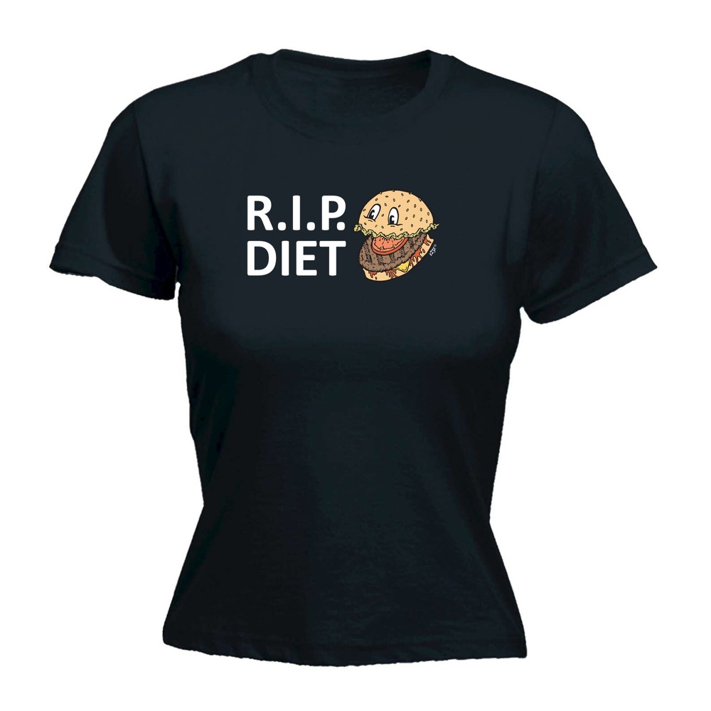 Rip Diet - Womens T Shirt Funny T-Shirt Novelty gift tshirt