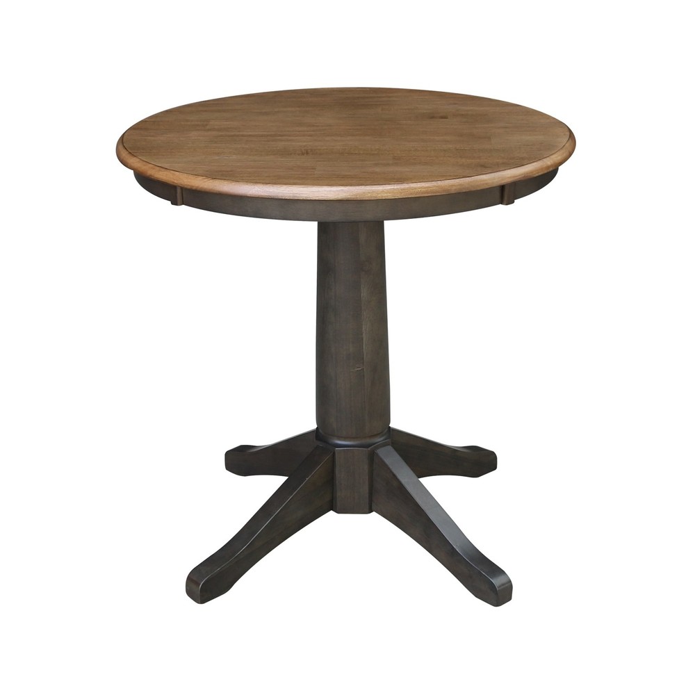 Solid Wood Round Pedestal Dining Table